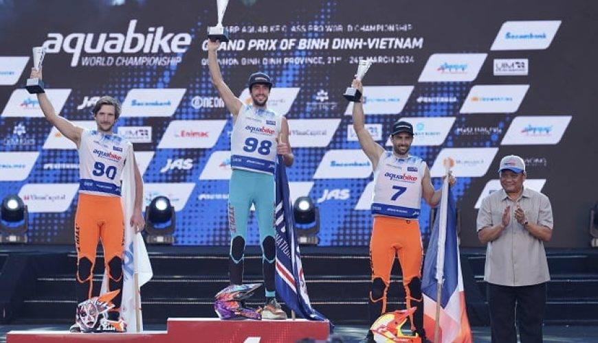 The Excitement of the Aquabike World Championship in Binh Dinh