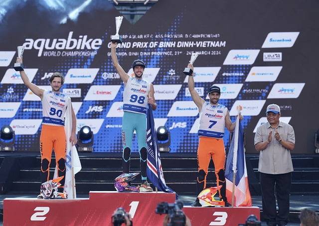 The Excitement of the Aquabike World Championship in Binh Dinh