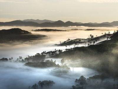 mountains foggy vietnam 3059528