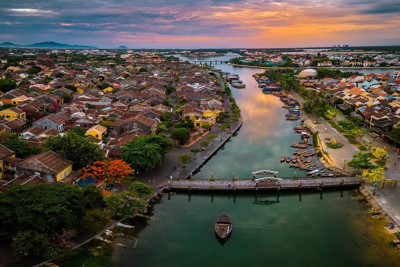 city, landscape, hoian city