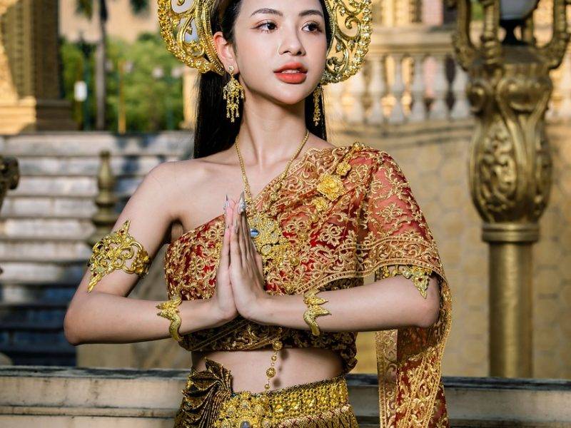 thailand, thai woman, thai traditional costume