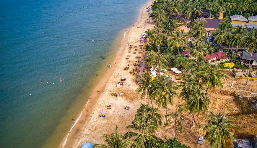 people on beach during daytime