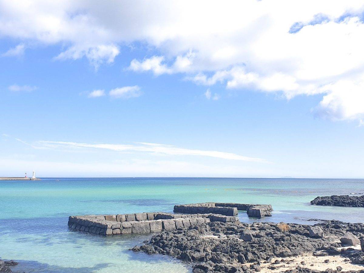 jeju, ocean, nature